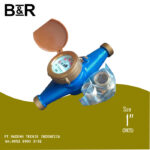 Water Meter BR 1 Inch DN25 Flow Meter Air Bersih