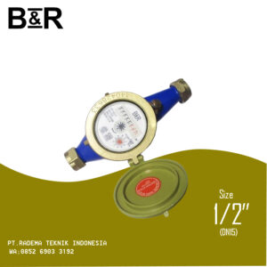 Water Meter BR 1/2 Inch DN15