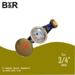 Water Meter BR 3/4 Inch DN20 Flow Meter Air Bersih