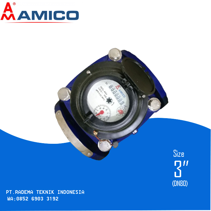 Water Meter Amico 3 Inch DN80 1 Water Meter Amico 3 Inch DN80