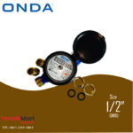 Water Meter Onda 1/2 Inch DN15 Meteran Air