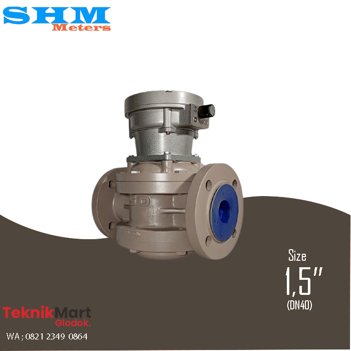 Flow Meter SHM Roots Analog 1,5 Inch DN40 1 Flow Meter SHM Roots Analog 1,5 Inch DN40