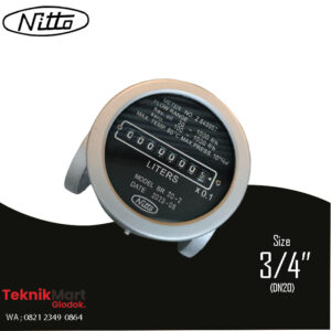 Flow Meter Nitto Seiko 3/4 DN20 Inch Type BR 20-2