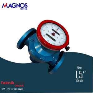 Oval Gear Flow Meter Magnos 1,5 Inch DN40