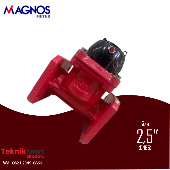 Flow Meter Magnos Sewage 2,5 Inch DN65 Air Limbah 1 Flow Meter Magnos Sewage 2,5 Inch DN65 Air Limbah